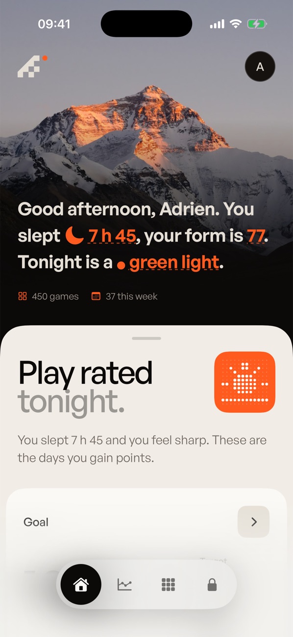 Peak64 on iPhone: Your call of the day